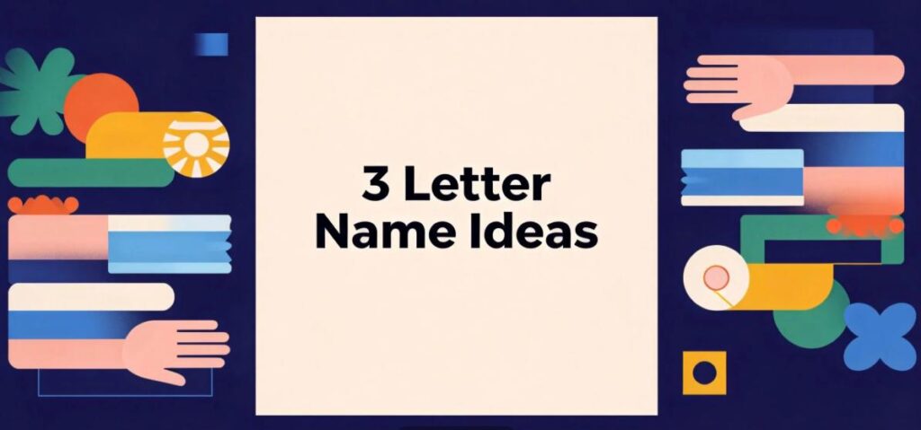 Three Names Format Best 3 Letter Name Ideas: 40 Ideas You Can Actually Use - Best Name ...
