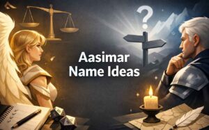 practical decision making for aasimar naming, moving from many options to one confident final choice