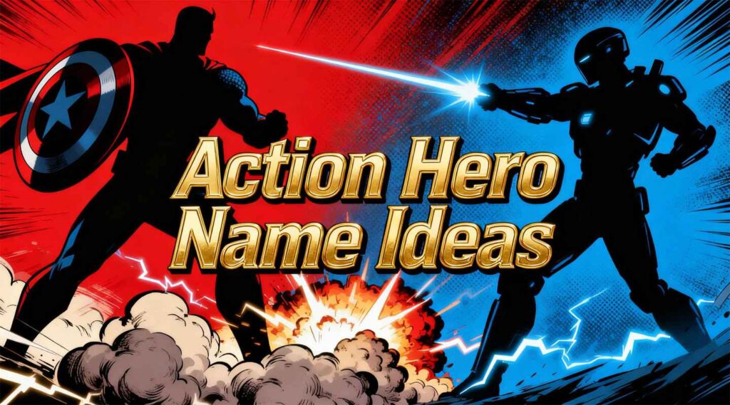 Action Names Top Action Hero Name Ideas: Pick Better Names in 10 Minutes - Best Name ...